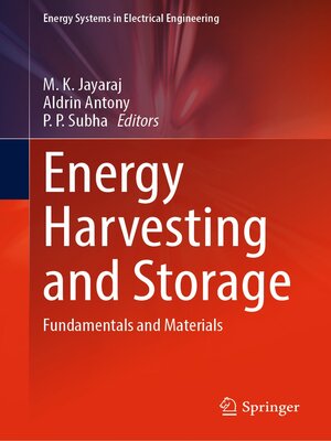 cover image of Energy Harvesting and Storage